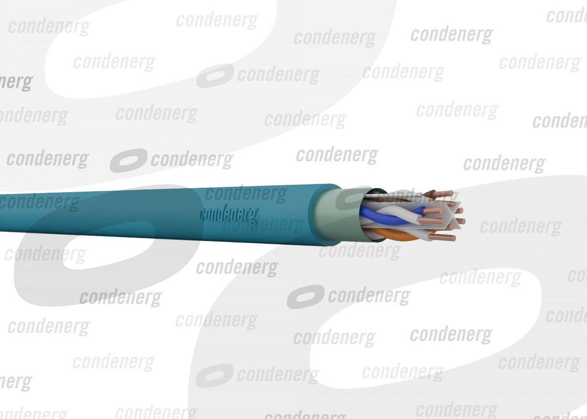 CONDEFLEX Cat6 F/UTP 4x2xAWG23 350 MHz LSZH Cca