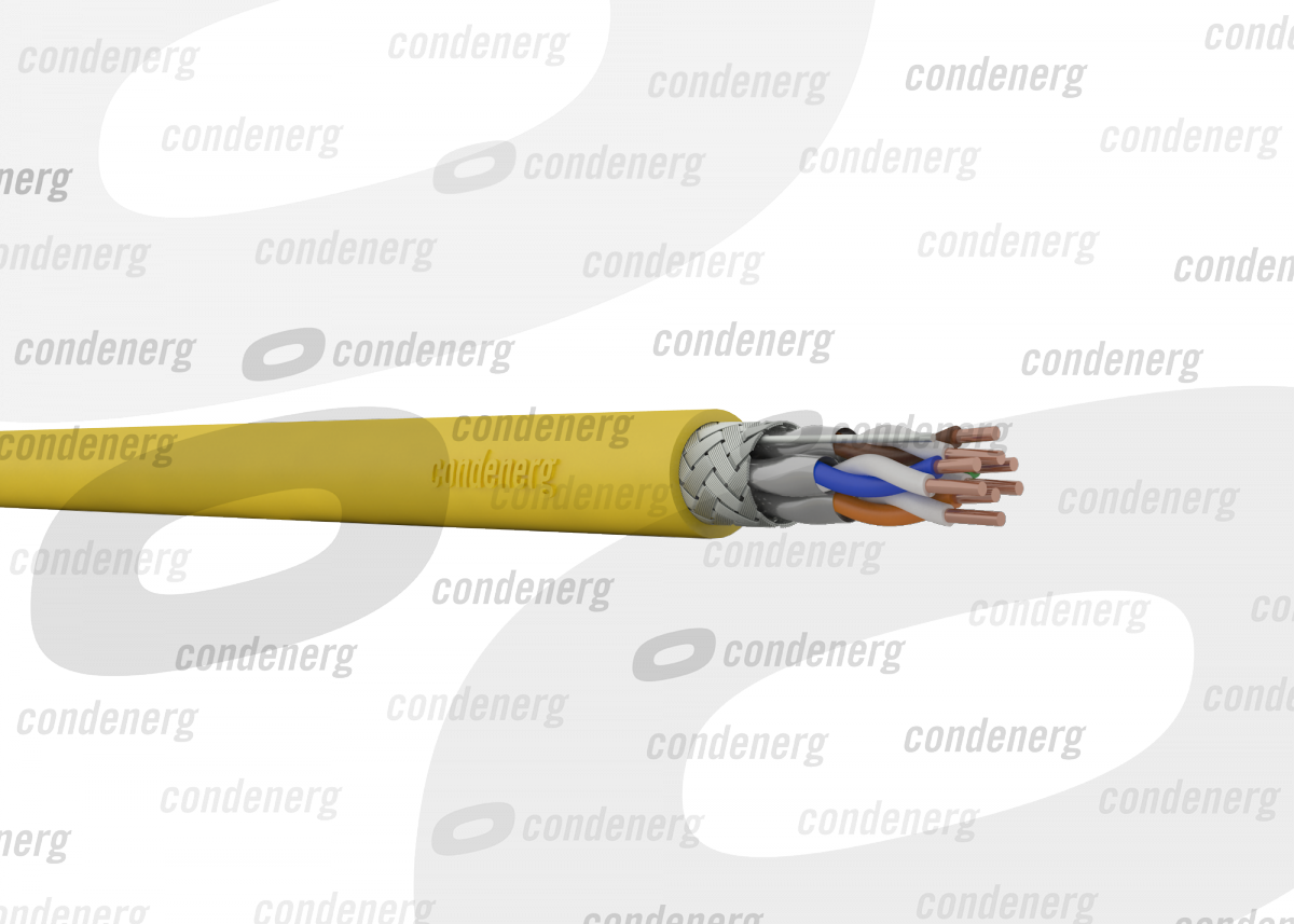 CONDEFLEX Cat7A S/FTP 4x2xAWG22 1200 MHz LSZH Cca